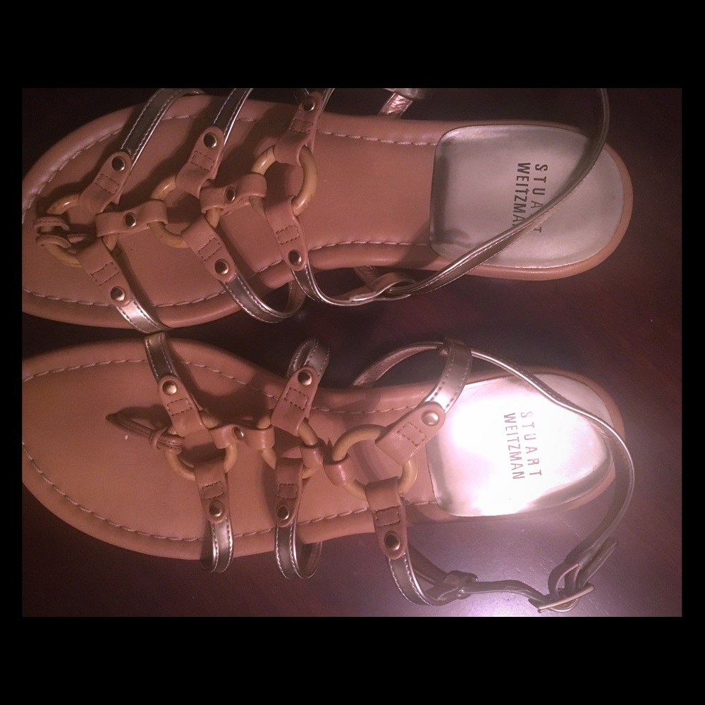 Stuart Weitzman strappy sandals